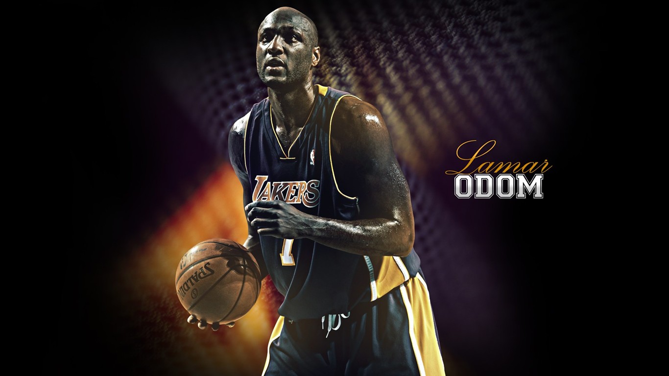 Los Angeles Lakers Offizielle Wallpaper #16 - 1366x768