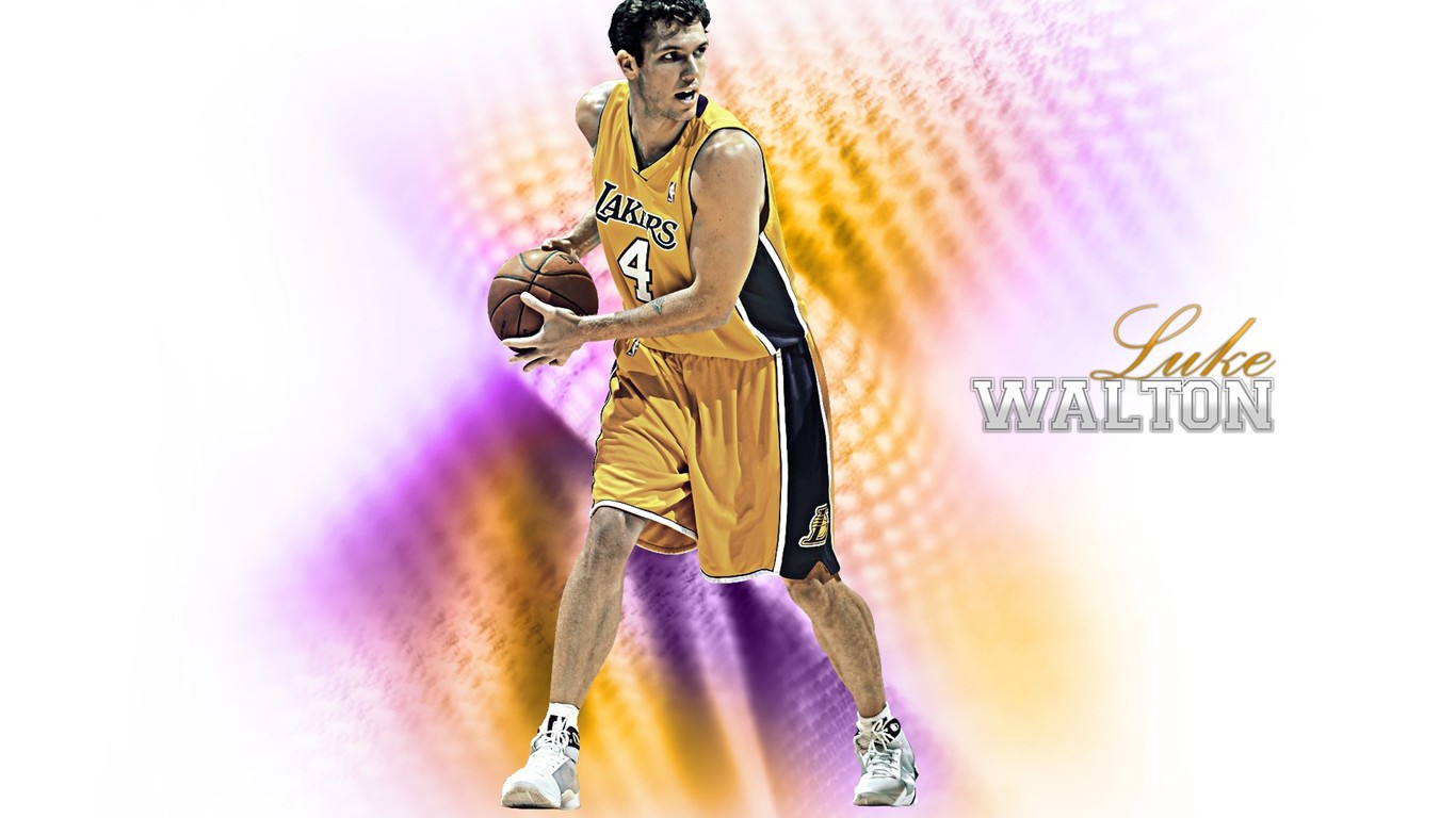 Los Angeles Lakers Offizielle Wallpaper #19 - 1366x768