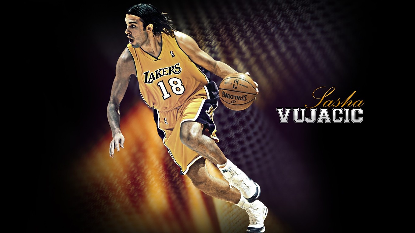 Los Angeles Lakers Oficiální Wallpaper #22 - 1366x768