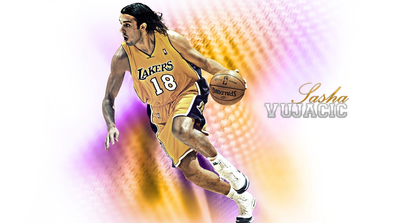 Los Angeles Lakers Offizielle Wallpaper #23 - 1366x768