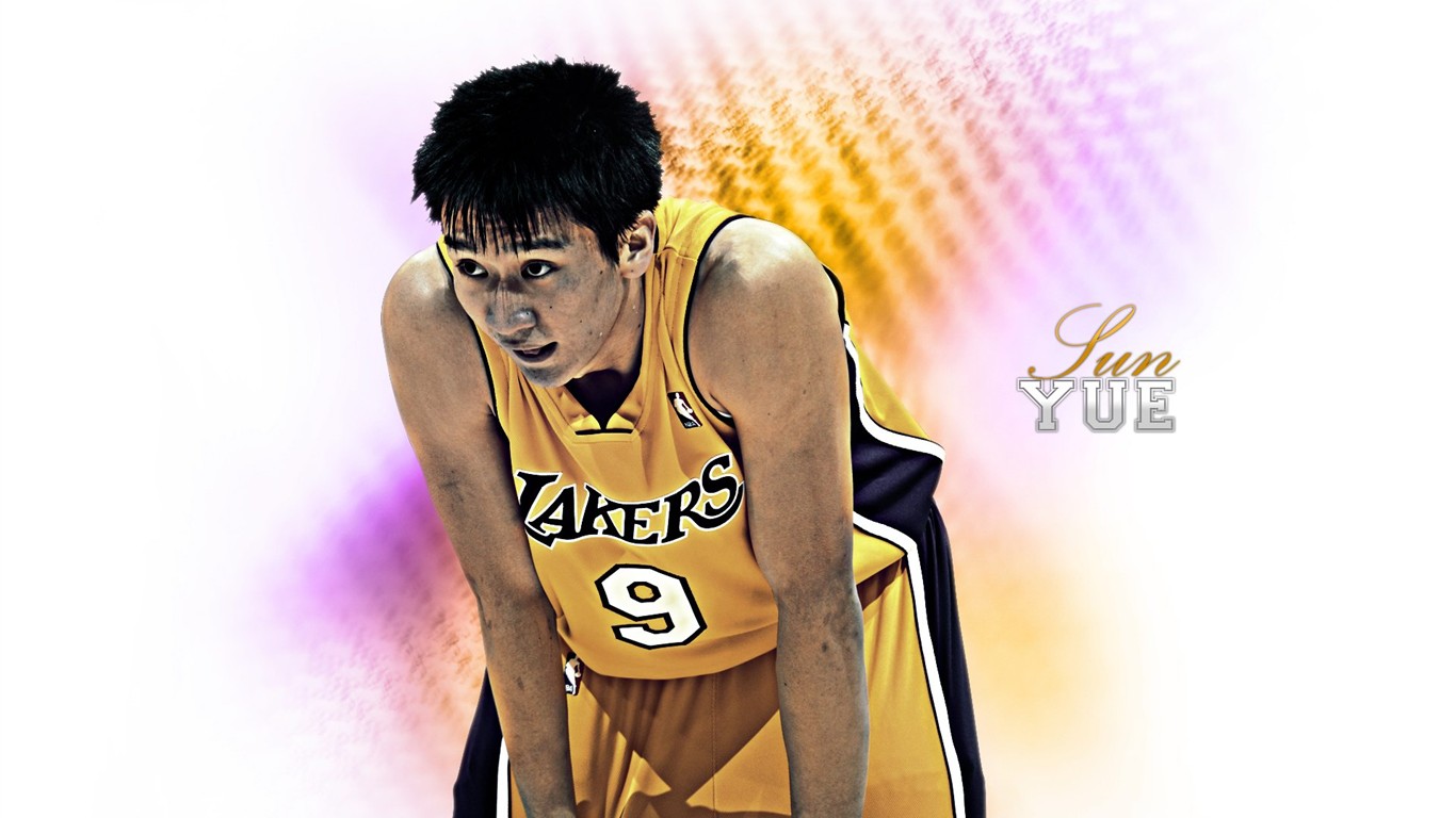 Los Angeles Lakers Offizielle Wallpaper #25 - 1366x768