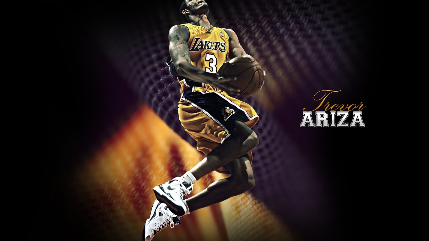 Los Angeles Lakers Offizielle Wallpaper #26 - 1366x768