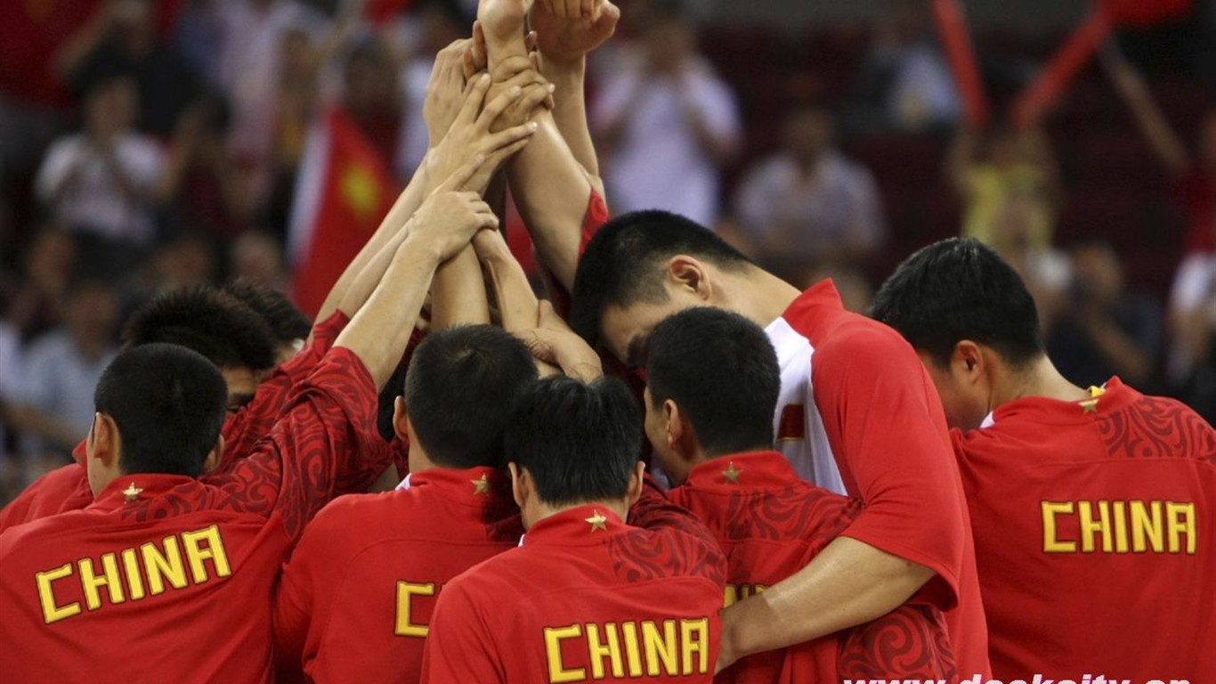 Beijing Olympic Basketball Wallpaper #13 - 1366x768