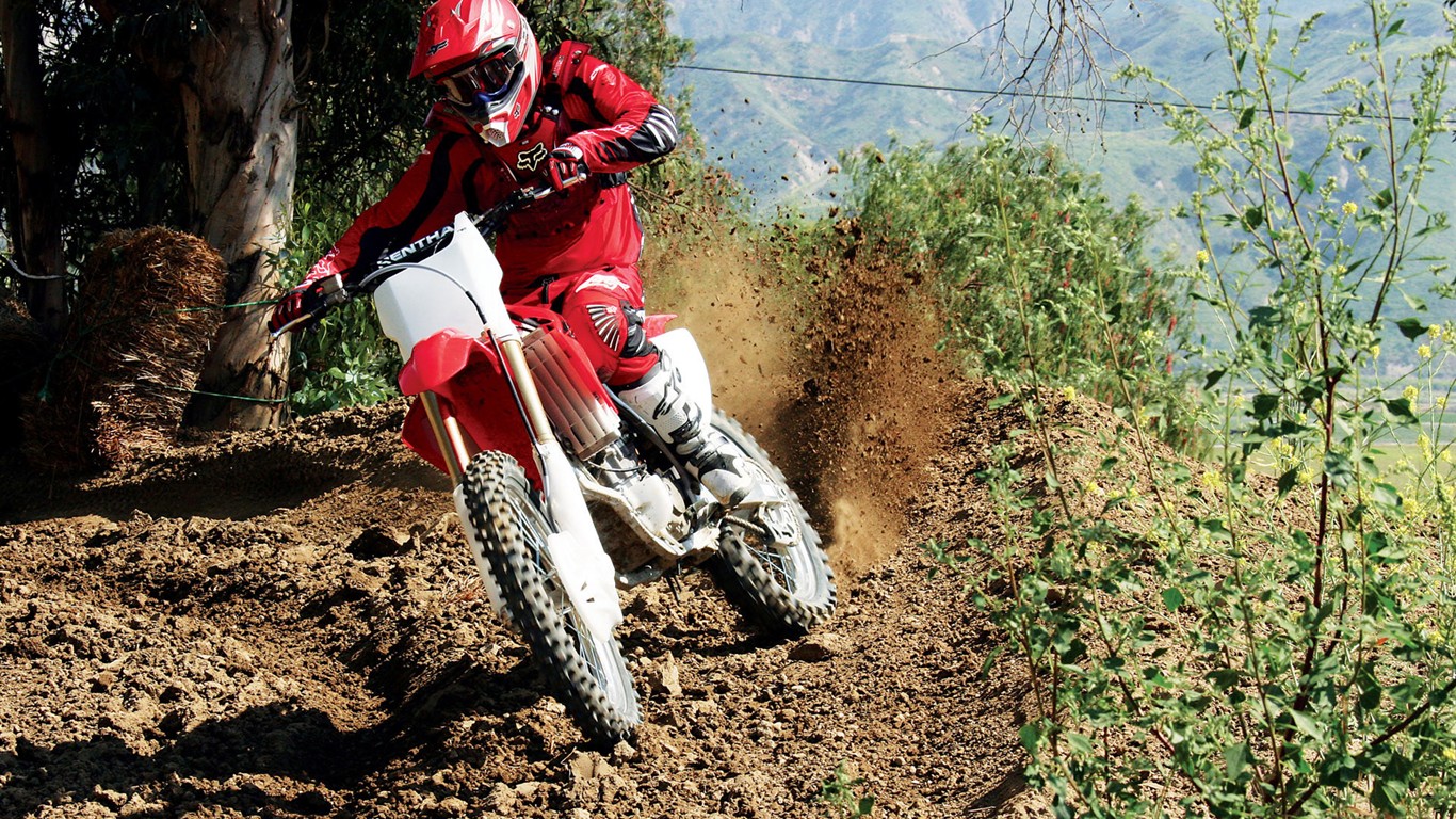 Off-road moto HD Wallpaper (1) #6 - 1366x768