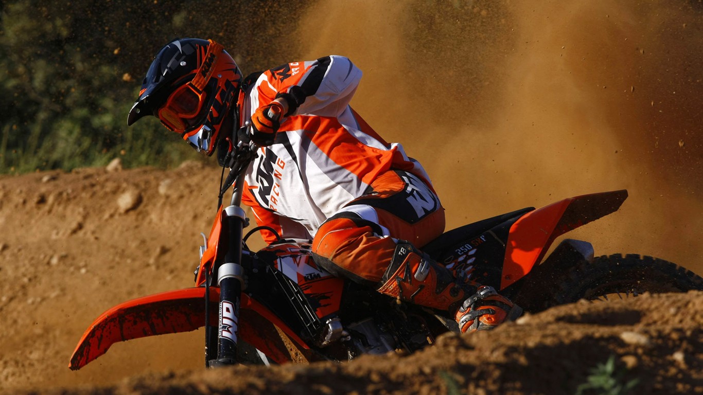 Off-road motocykly HD Wallpaper (1) #19 - 1366x768