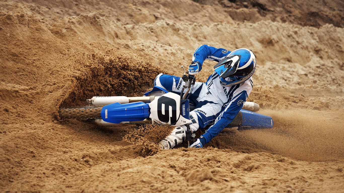 Offroad-Motorrad-HD Wallpaper (1) #20 - 1366x768