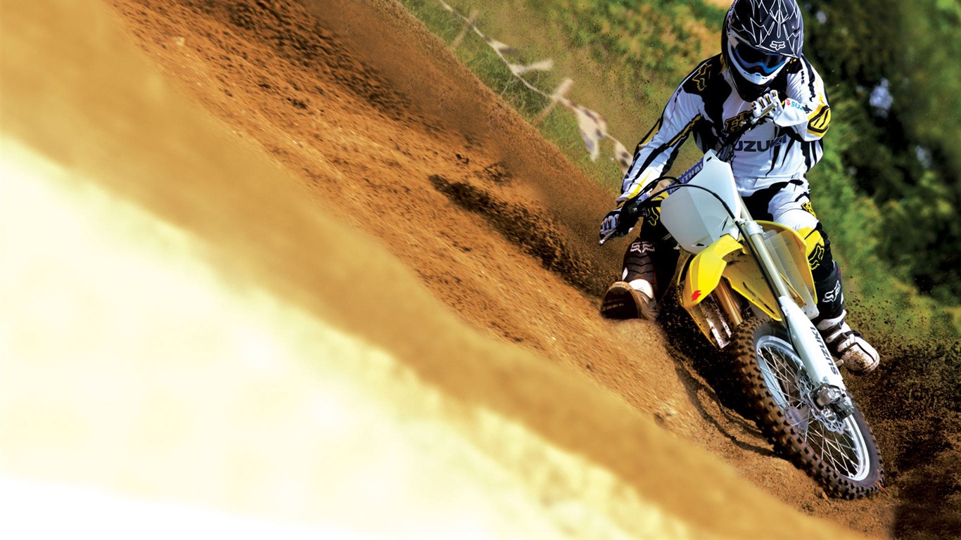 Off-road moto HD Wallpaper (1) #22 - 1366x768