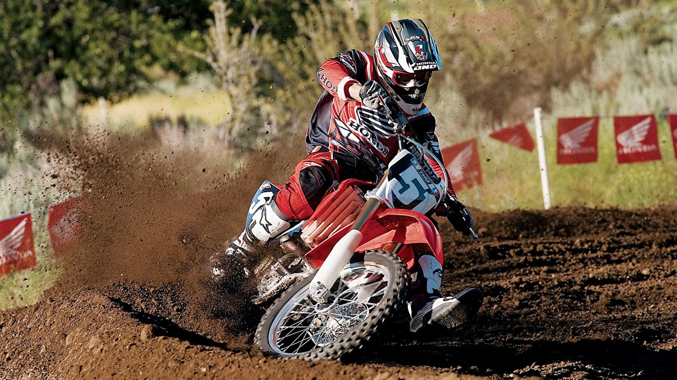 Off-road moto HD Wallpaper (1) #26 - 1366x768