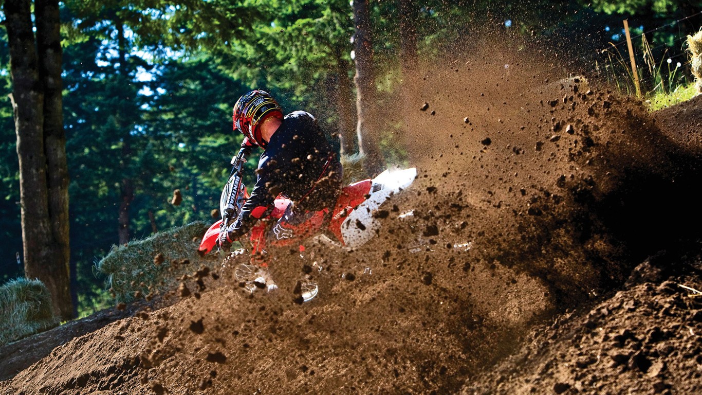 Off-road motocykly HD Wallpaper (1) #31 - 1366x768