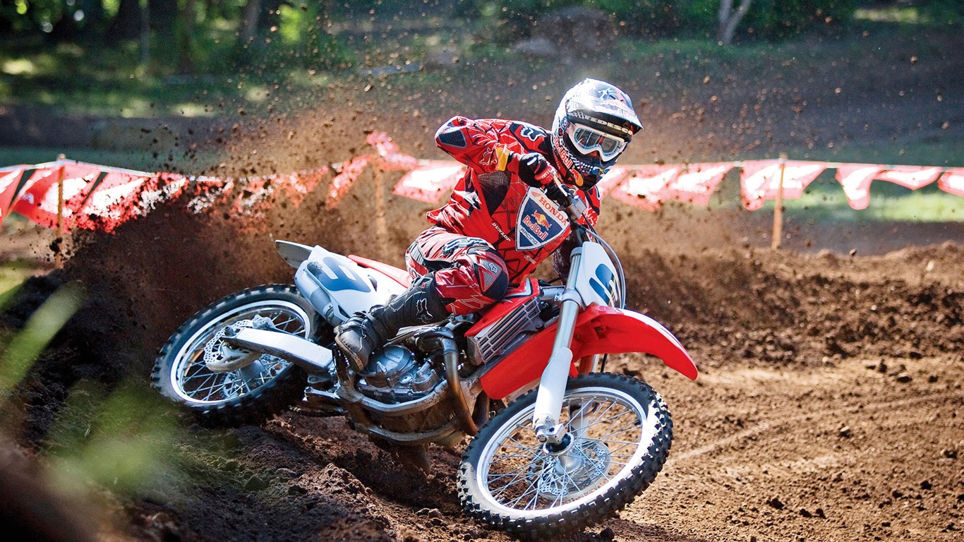 Off-road moto HD Wallpaper (1) #32 - 1366x768