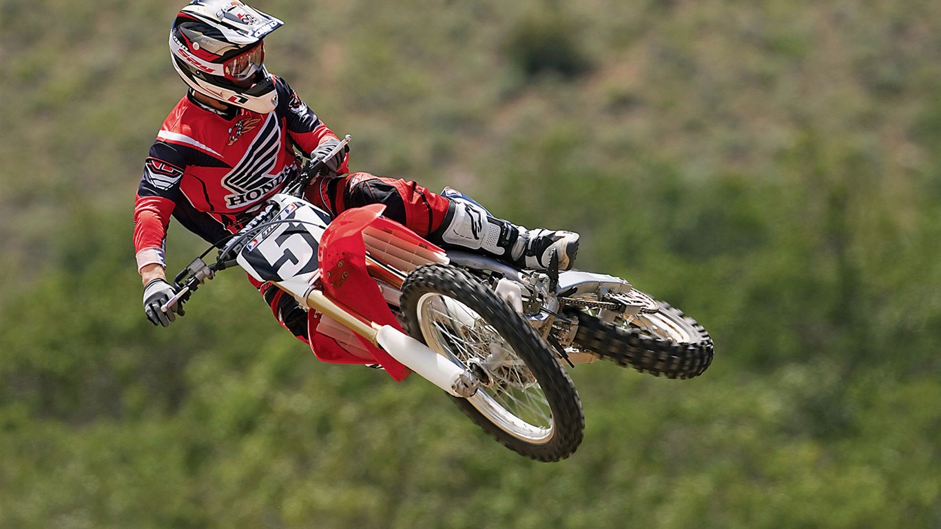 Off-road motocykly HD Wallpaper (2) #11 - 1366x768