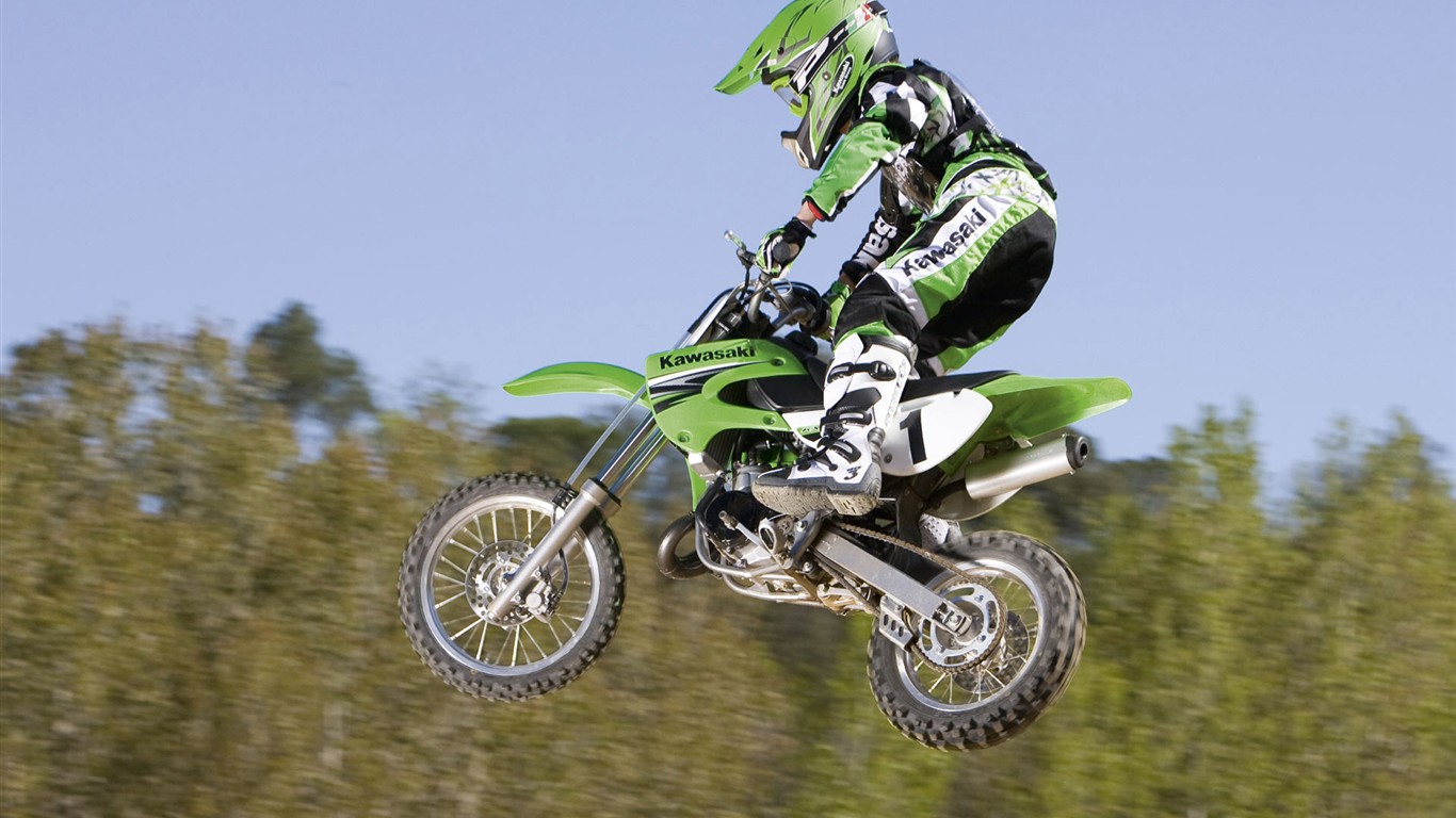 Offroad-Motorrad-HD Wallpaper (2) #15 - 1366x768