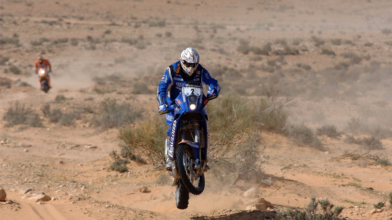 Off-road moto HD Wallpaper (2) #30 - 1366x768