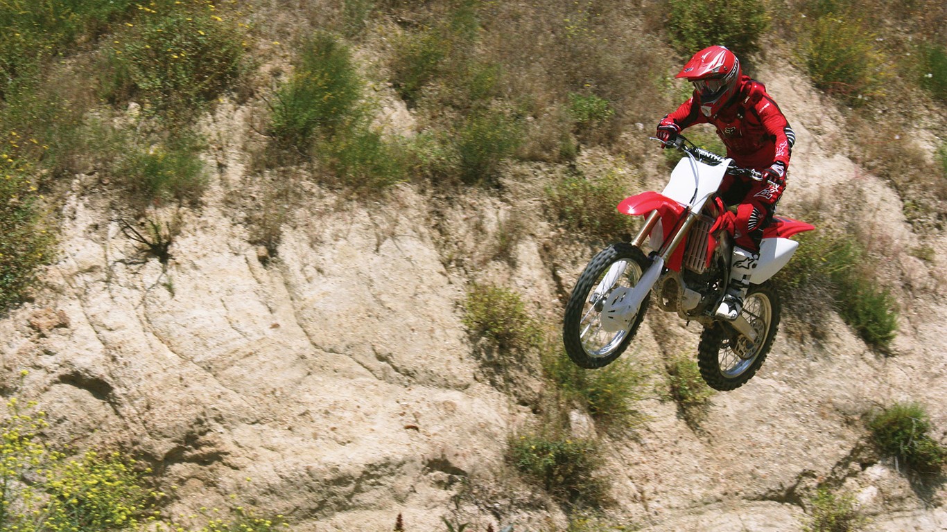 Off-road motocykly HD Wallpaper (2) #37 - 1366x768