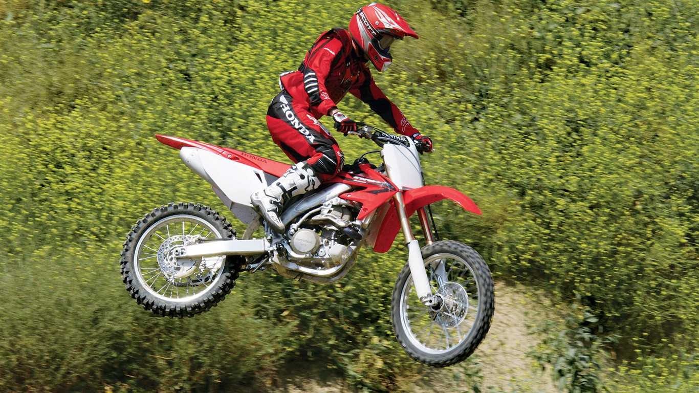 Off-road Motorcycle HD Wallpaper (2) #38 - 1366x768