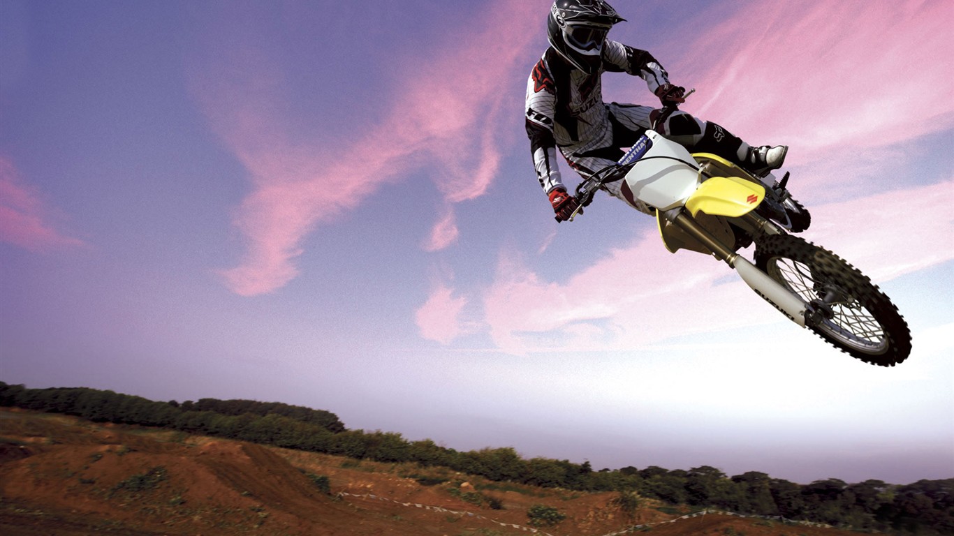 Off-road Motorcycle HD Wallpaper (2) #40 - 1366x768