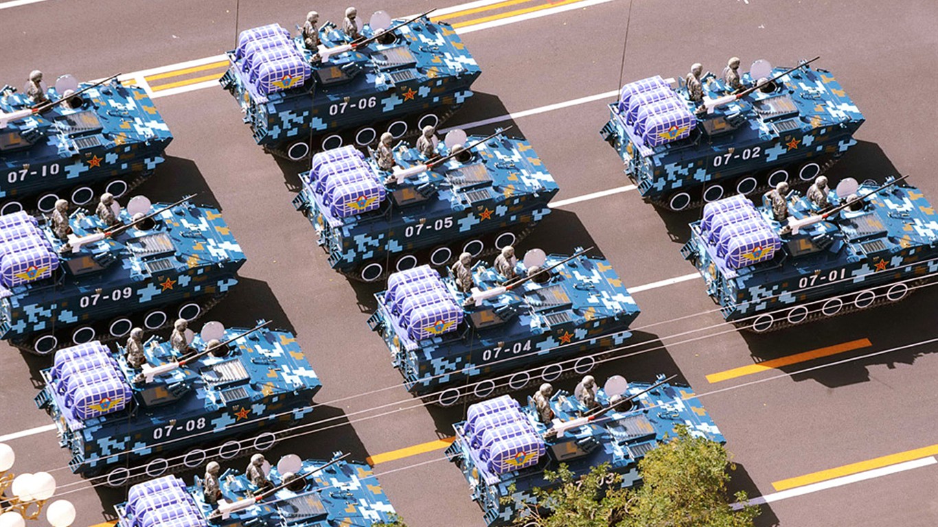 國慶閱兵壁紙專輯 #7 - 1366x768