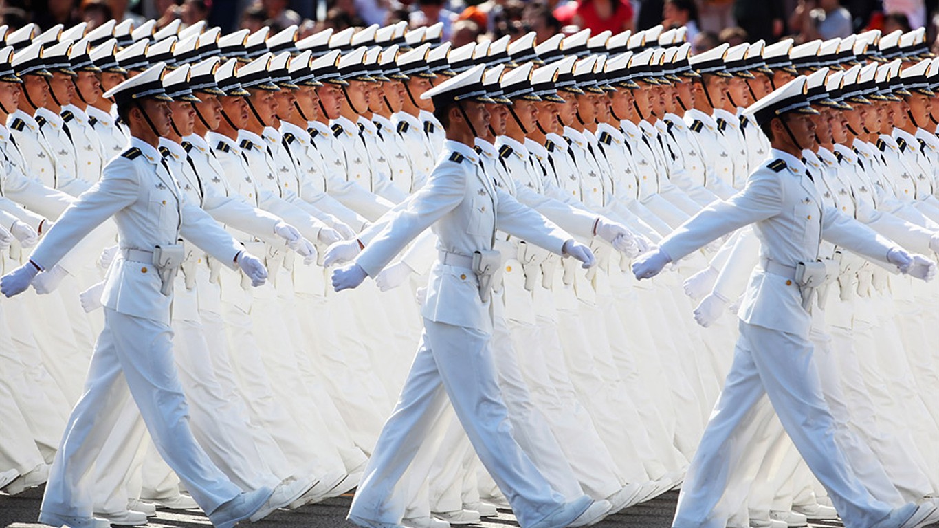 国庆阅兵壁纸专辑11 - 1366x768