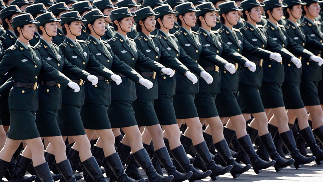 國慶閱兵壁紙專輯 #13 - 1366x768