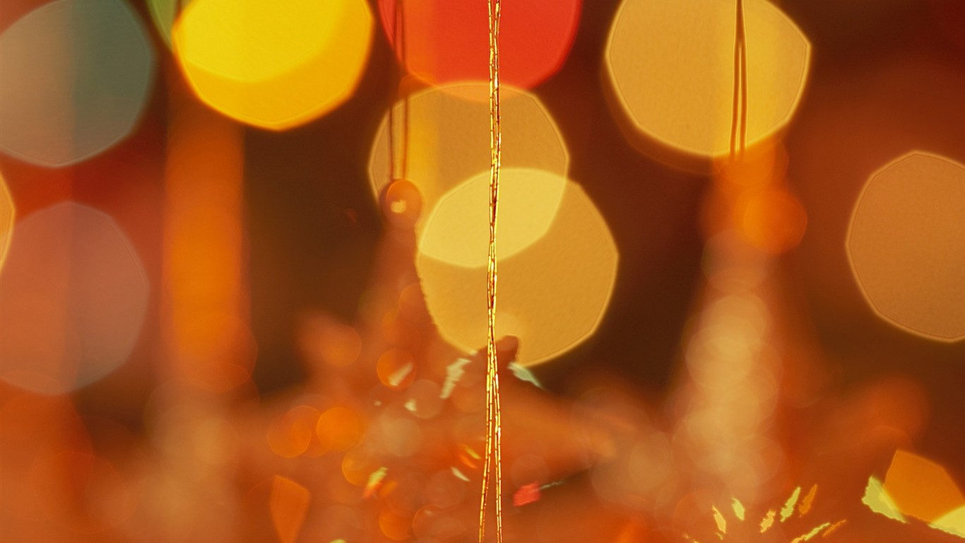 Happy vánočních ozdob na plochu #10 - 1366x768