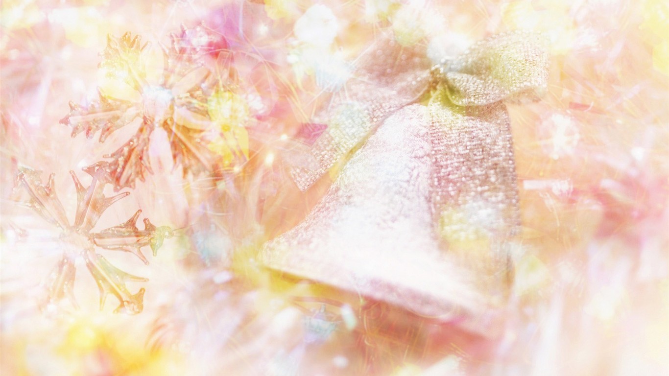Happy Christmas decorations wallpapers #48 - 1366x768