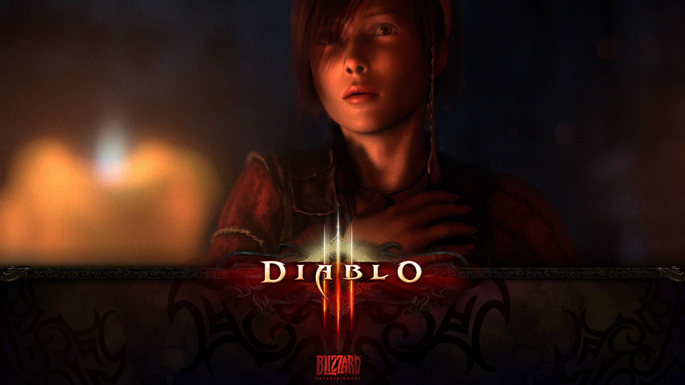 Diablo 3 schöne Tapete #2 - 1366x768