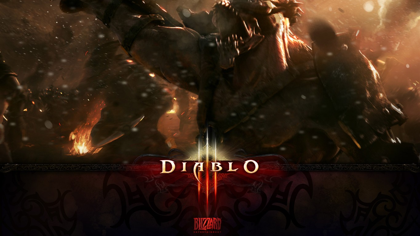 Diablo 3 krásná tapeta #4 - 1366x768