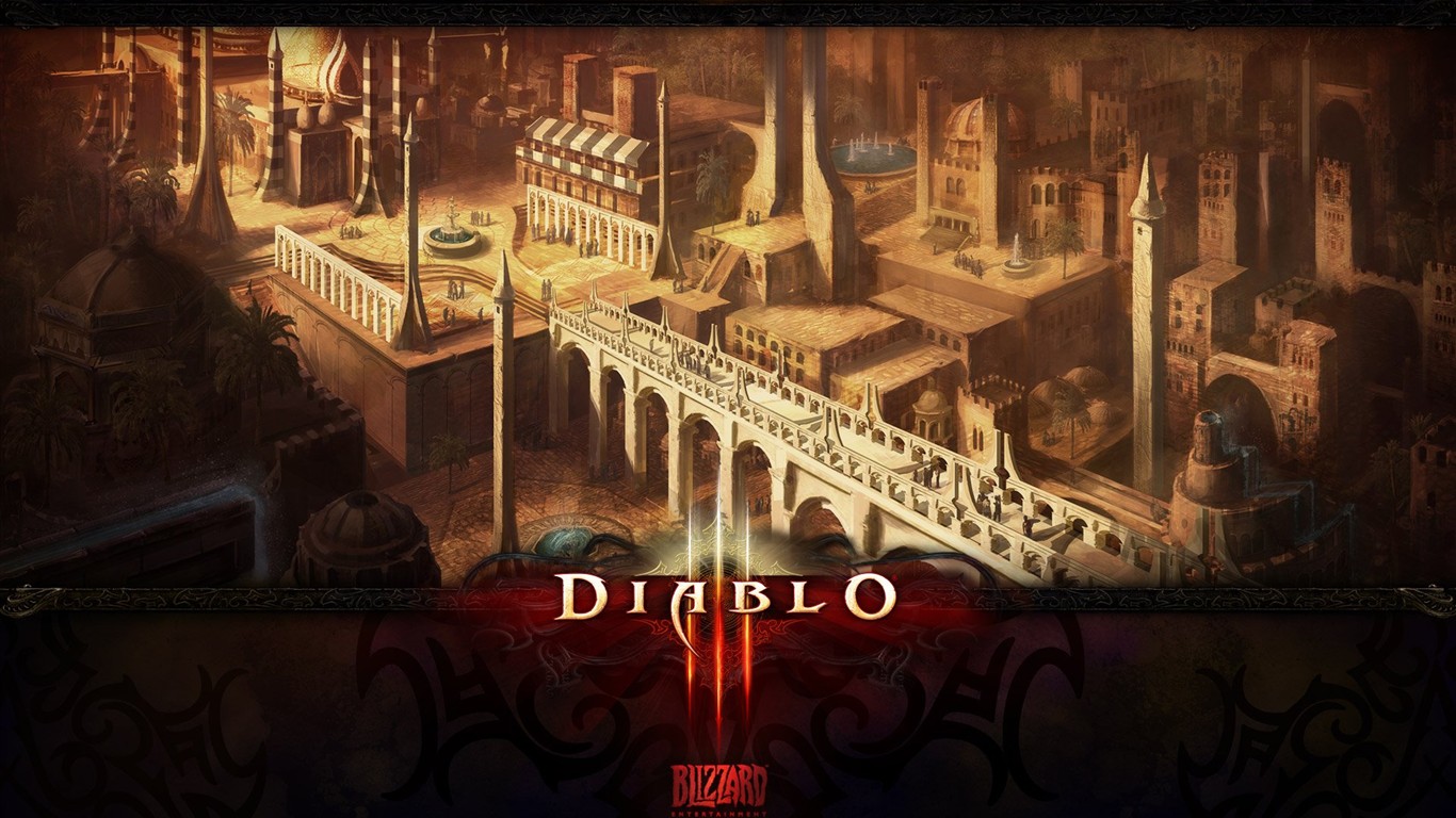 Diablo 3 schöne Tapete #9 - 1366x768