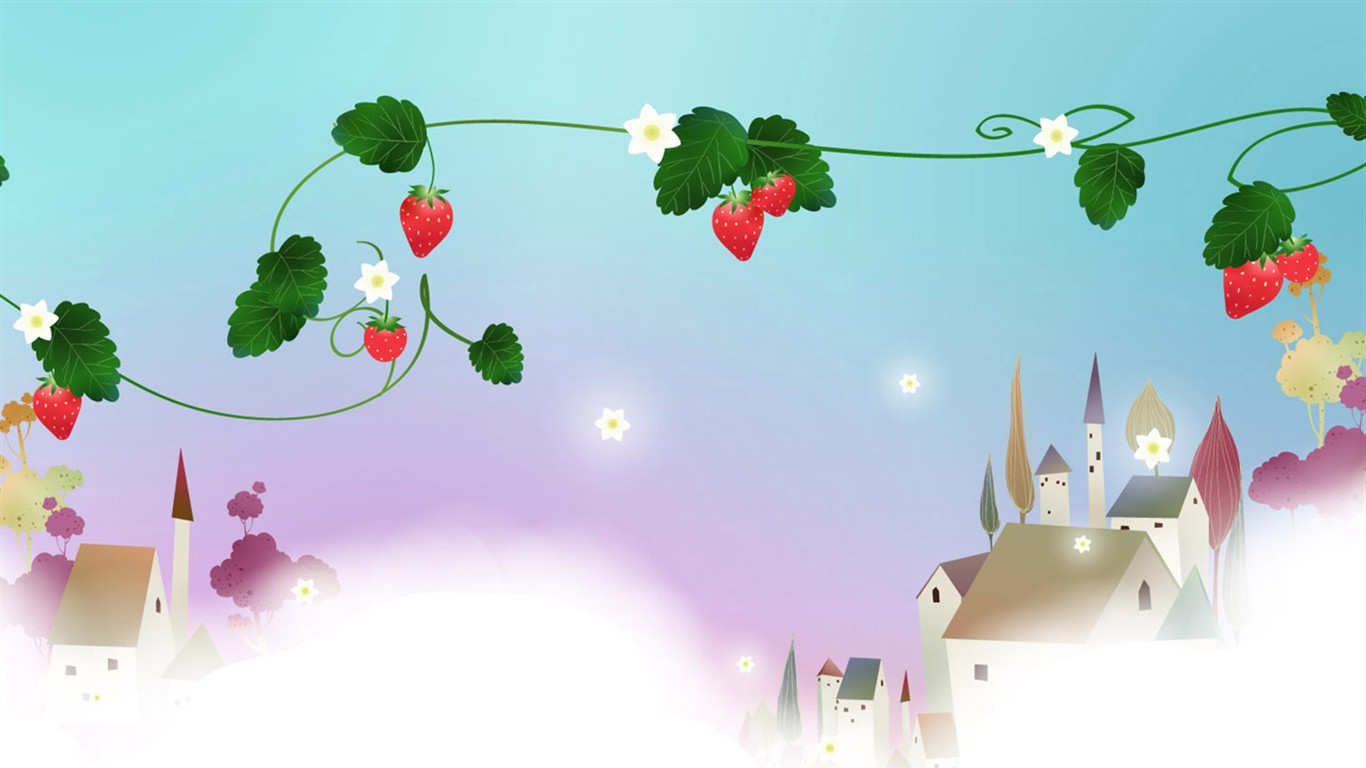 童話卡通壁紙 #3 - 1366x768