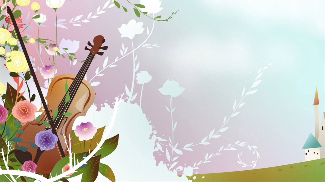 童話卡通壁紙 #4 - 1366x768