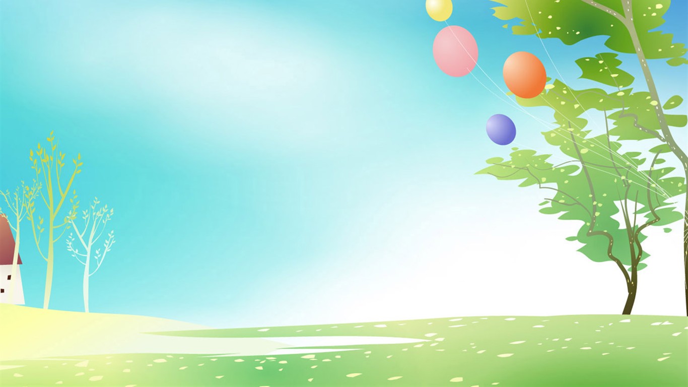 童話卡通壁紙 #5 - 1366x768