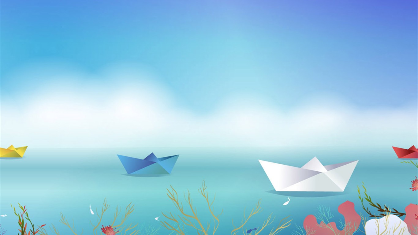 童話卡通壁紙 #10 - 1366x768