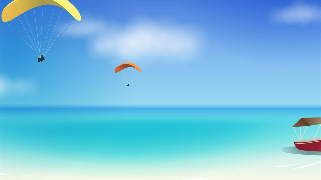 童話卡通壁紙 #19 - 1366x768