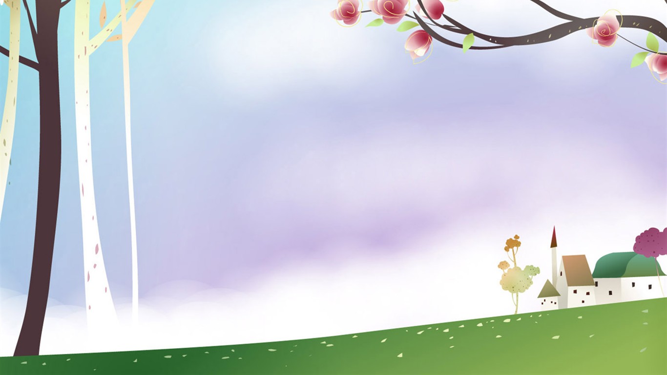 Pohádkové Tapety Příběh Kreslený #21 - 1366x768