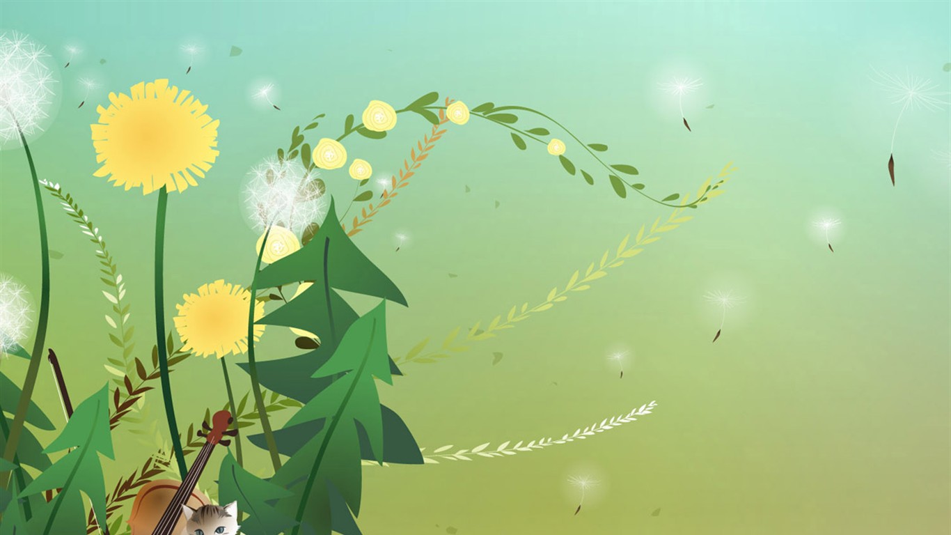 Pohádkové Tapety Příběh Kreslený #23 - 1366x768