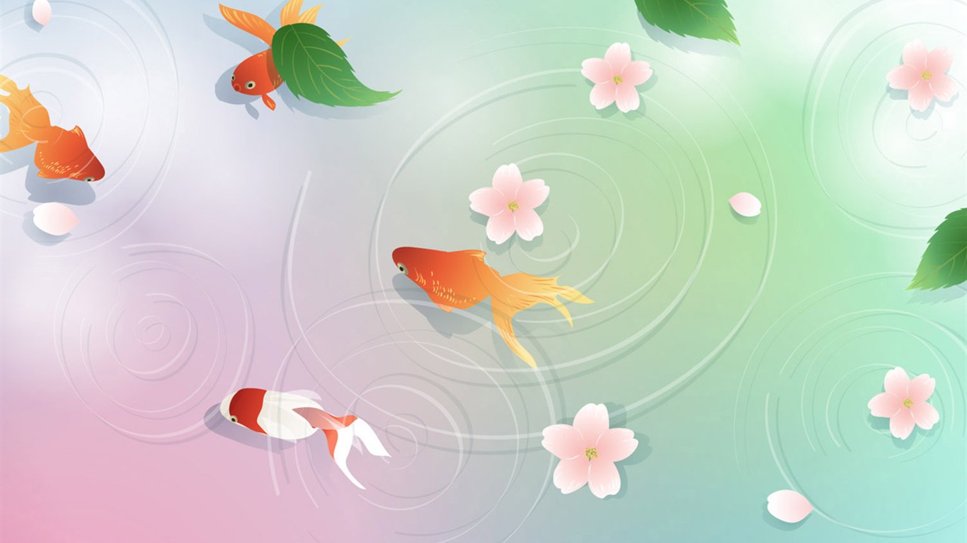 童話卡通壁紙 #25 - 1366x768