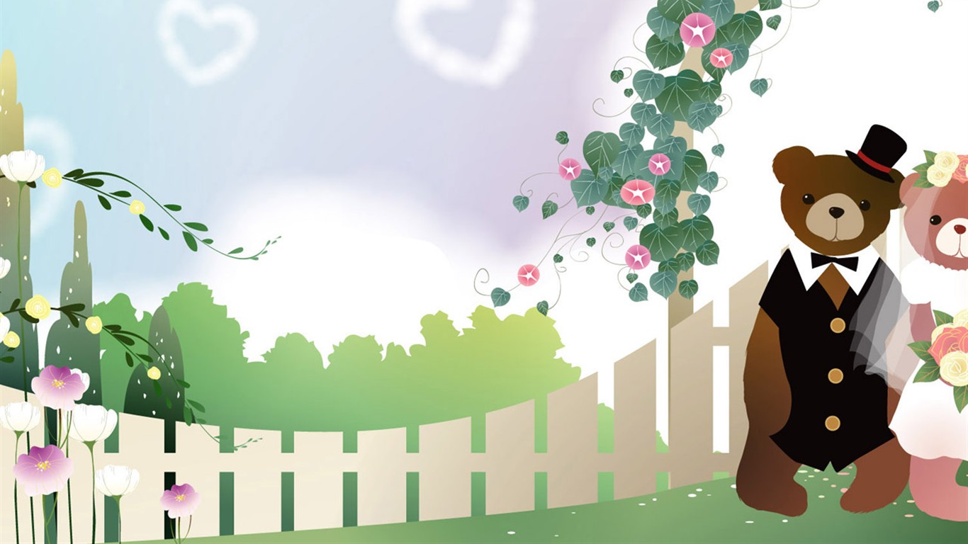 童話卡通壁紙 #28 - 1366x768