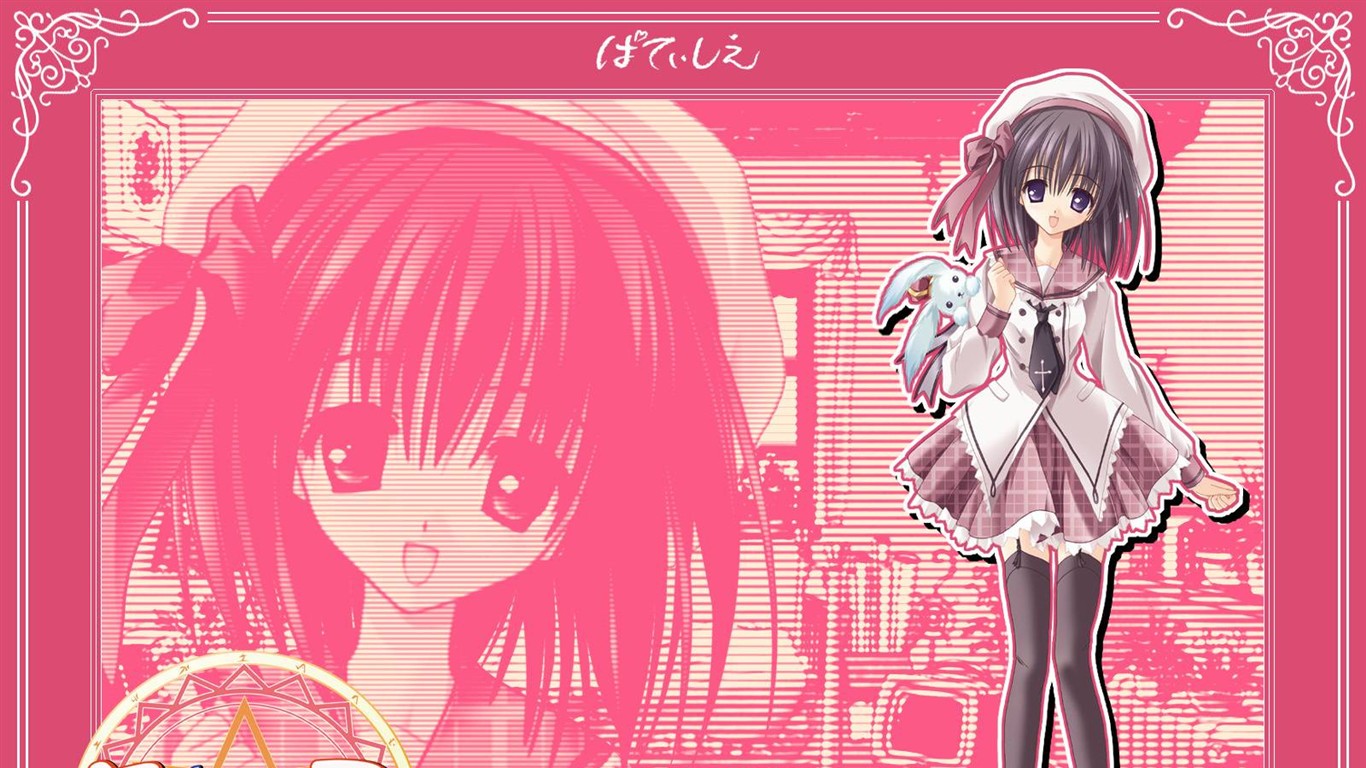 Candy Girl Fondos de disco #4 - 1366x768