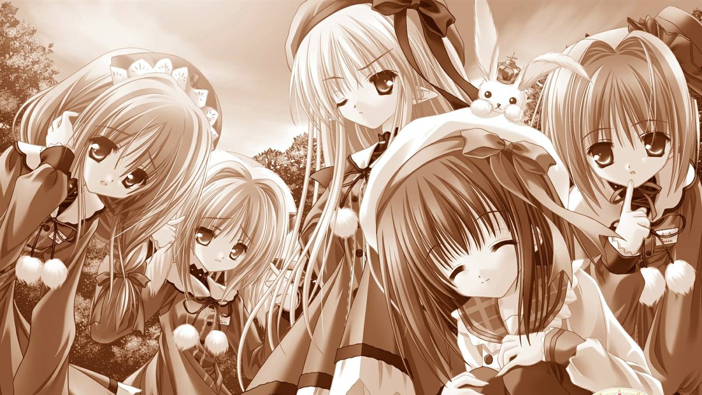 糖果女孩壁紙專輯 #14 - 1366x768