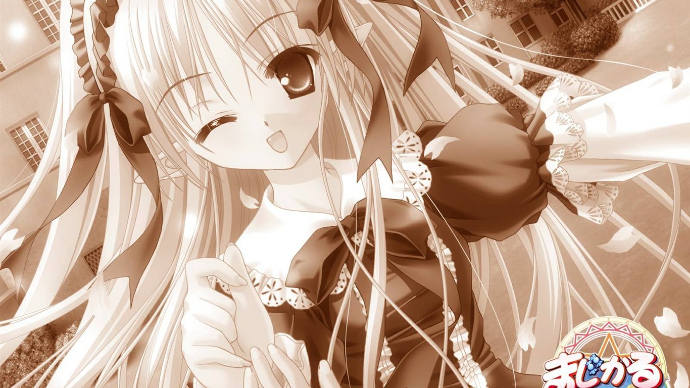 糖果女孩壁紙專輯 #19 - 1366x768