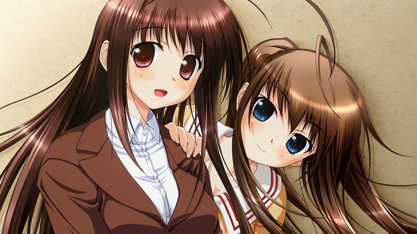 動漫卡通美眉精美壁紙 #5 - 1366x768