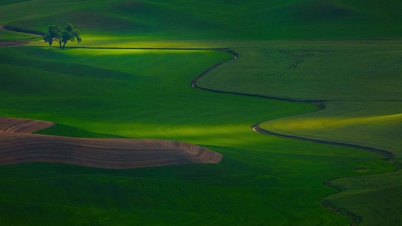 Krásné alba Krajina wallpaper #20 - 1366x768