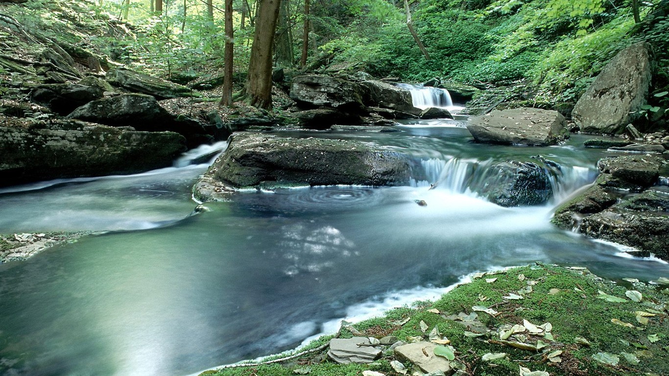 Krásné alba Krajina wallpaper #34 - 1366x768