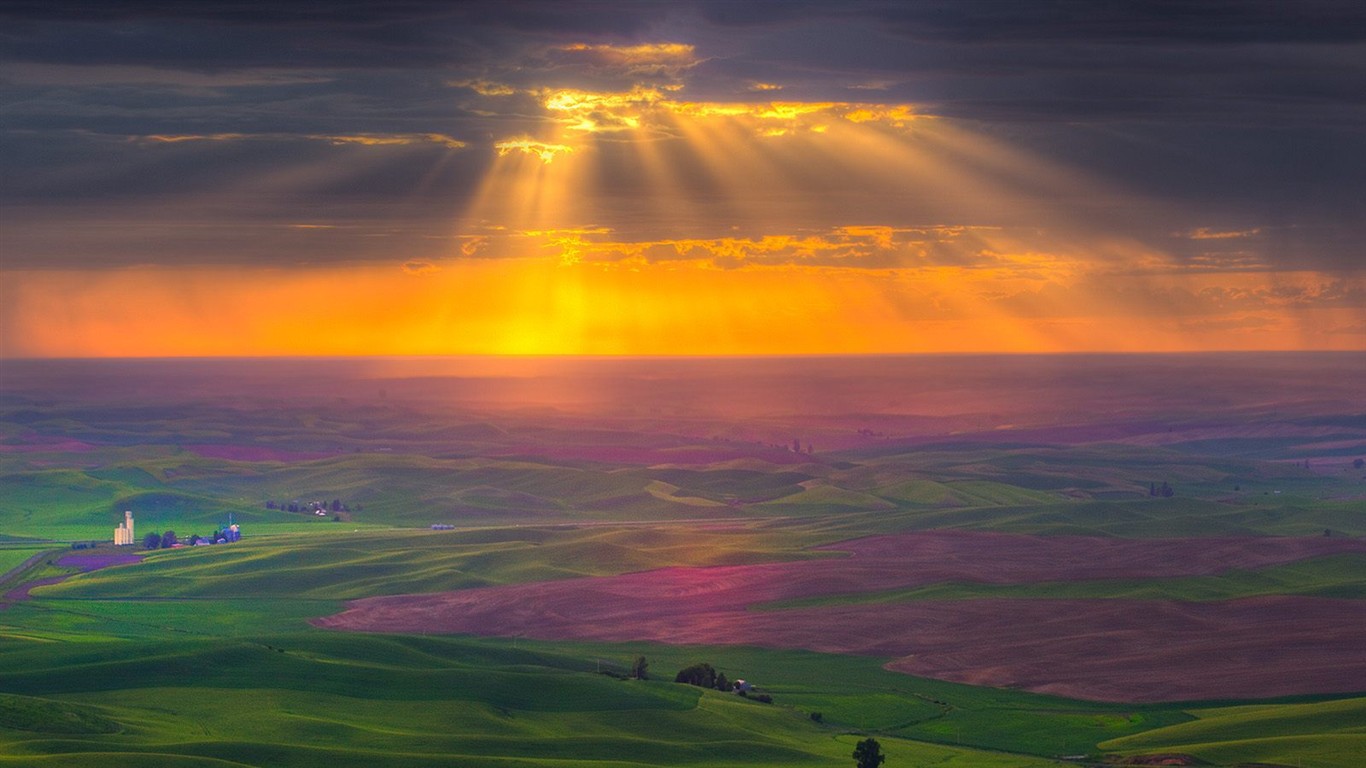 Schöne Landschaft Tapeten Alben #35 - 1366x768