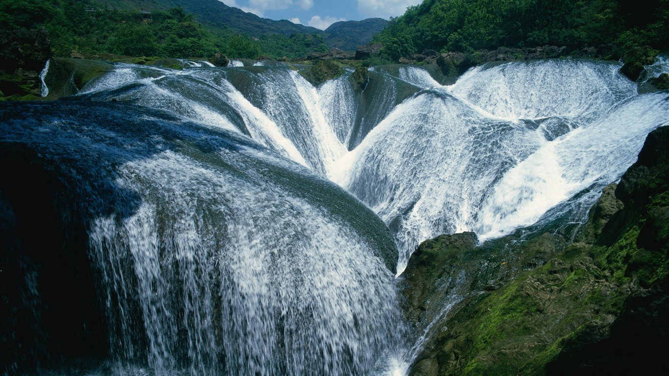 Exquisite Chinese landscape wallpaper #28 - 1366x768