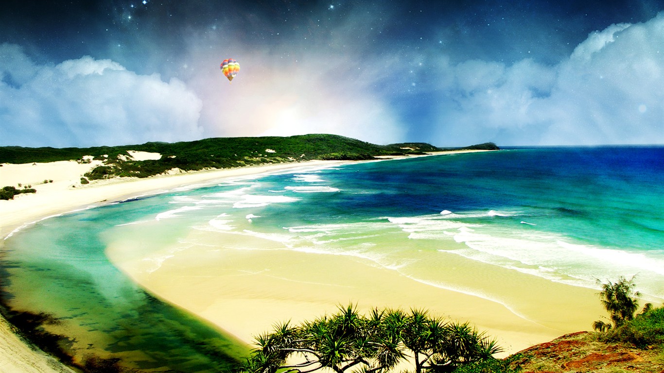 美不勝收風景壁紙 #5 - 1366x768