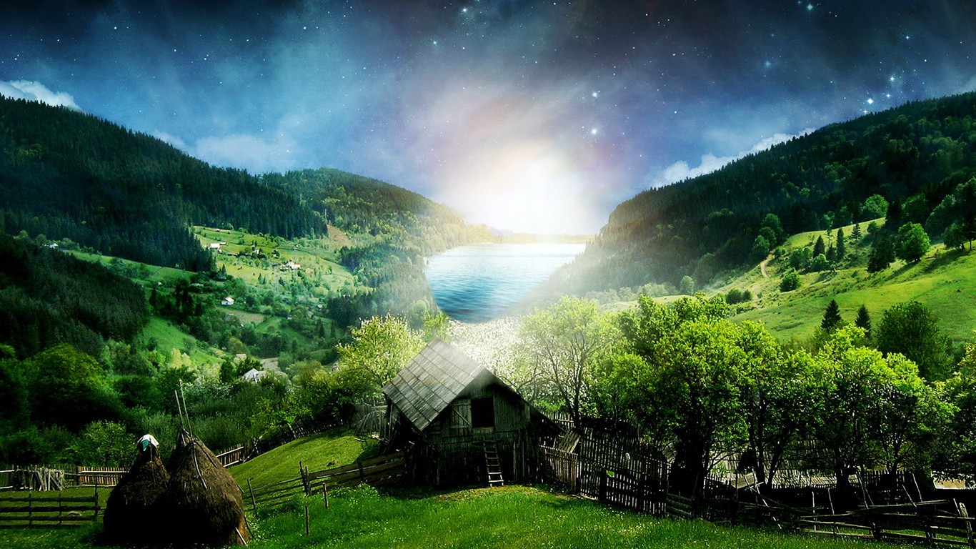 Beautiful landscape wallpapers #27 - 1366x768