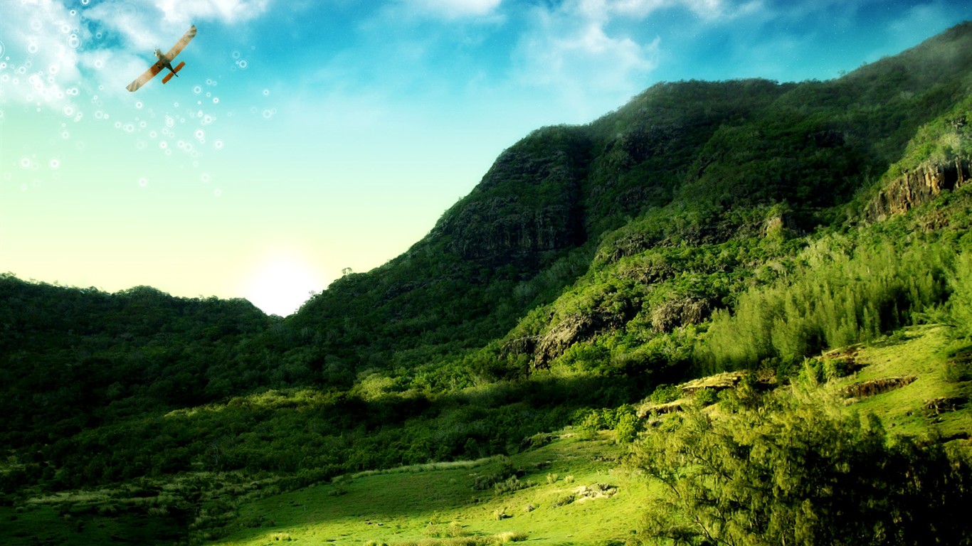 美不勝收風景壁紙 #31 - 1366x768