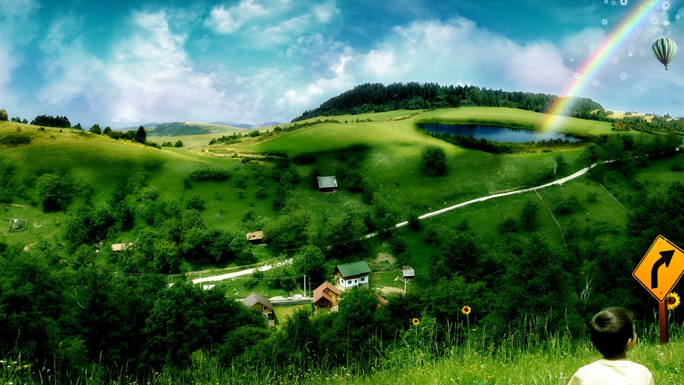 Beautiful landscape wallpapers #33 - 1366x768