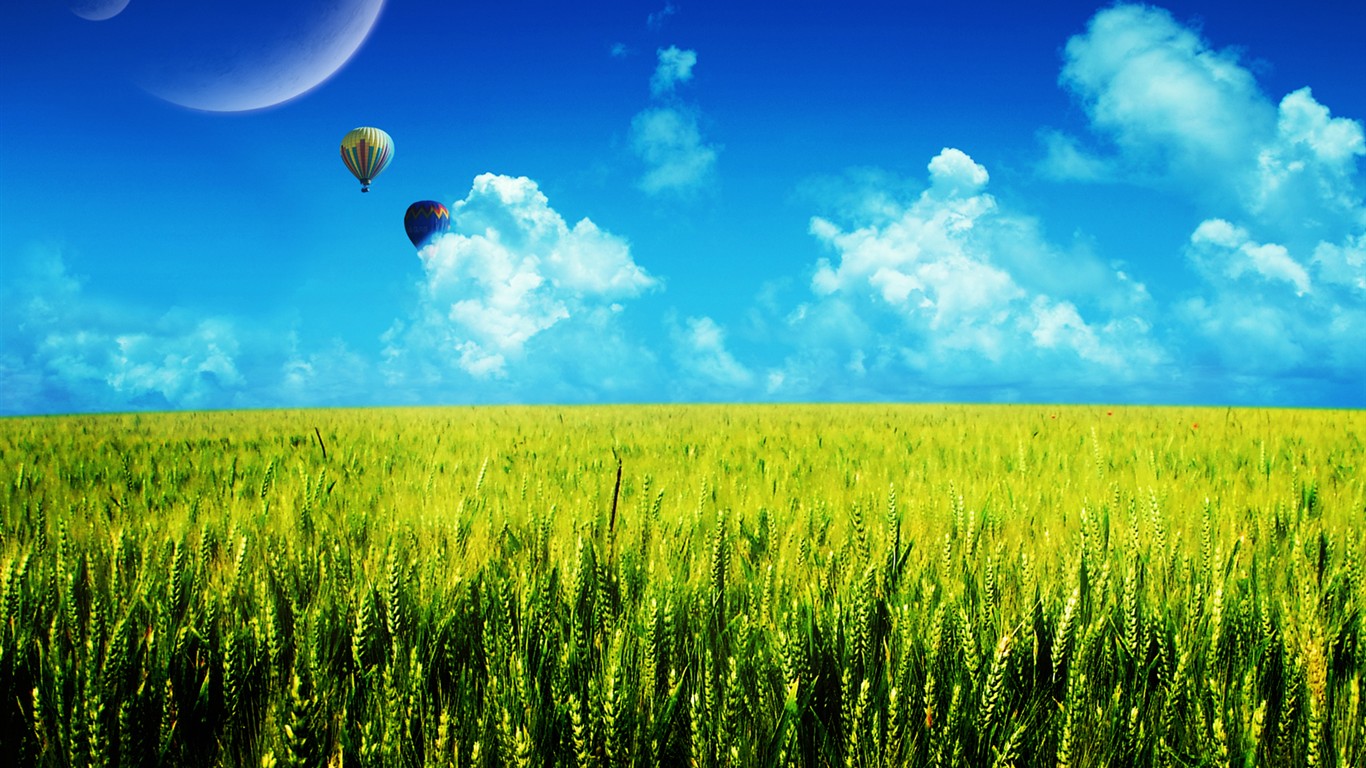 美不勝收風景壁紙 #40 - 1366x768
